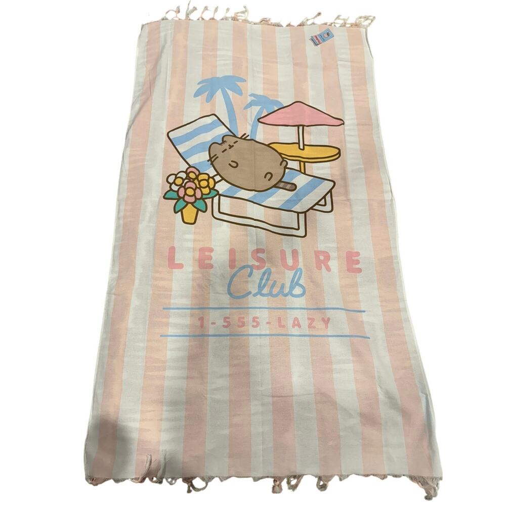 Pusheen the cat limited edition subscription box summer 26 large beach towel